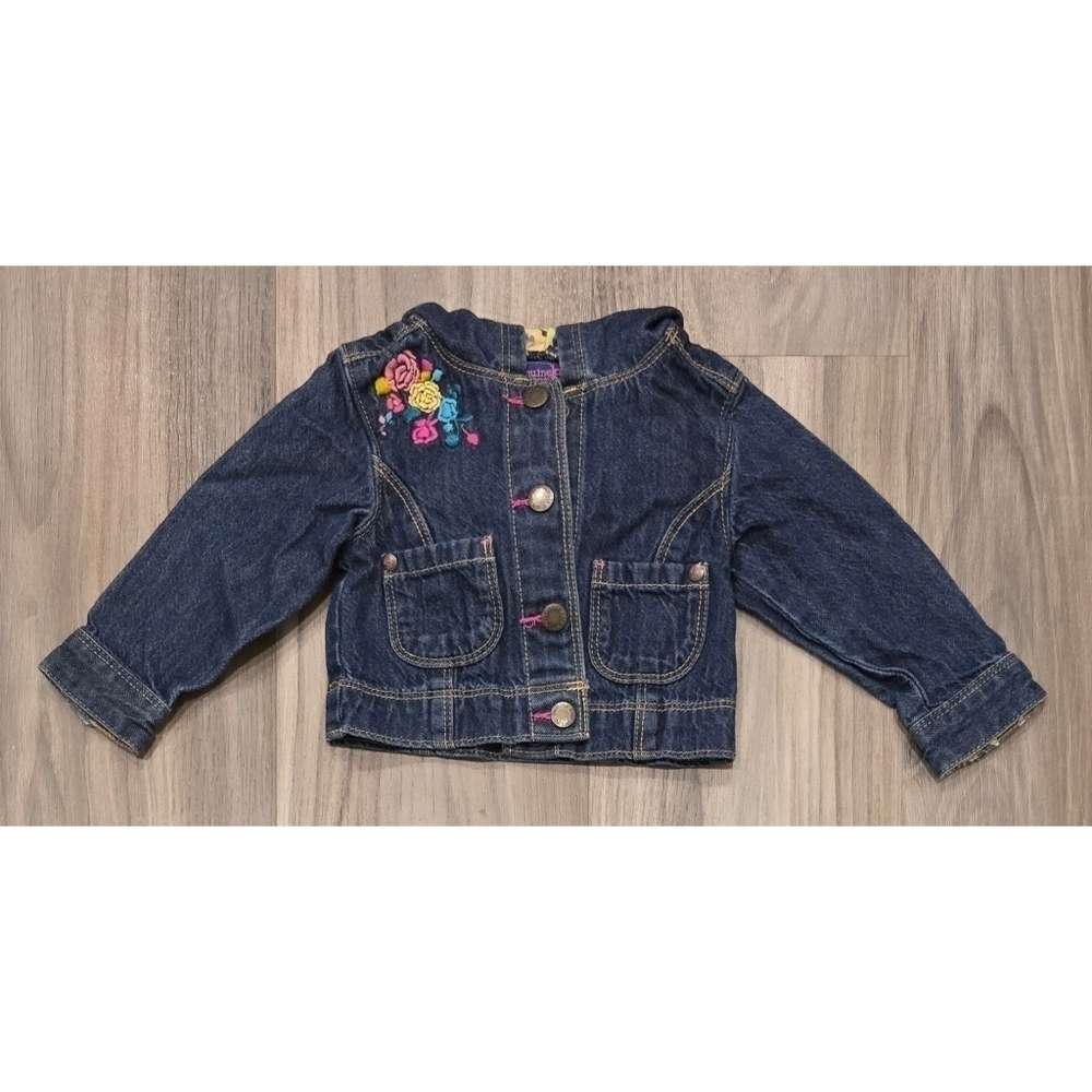 Baby Girl Oshkosh B'gosh Denim Jacket size 12 months